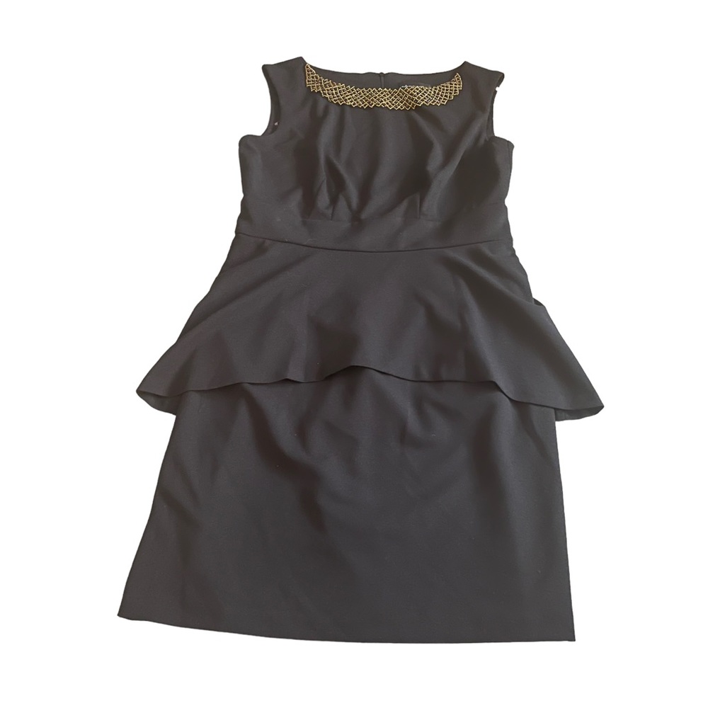 Connected apparel black dress